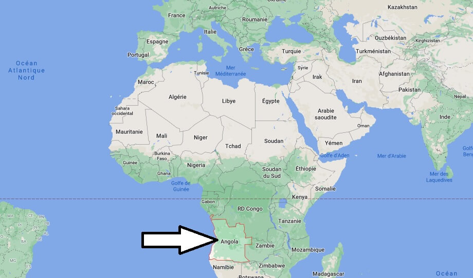 Où se trouve Angola