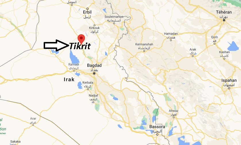 Où se trouve Tikrit