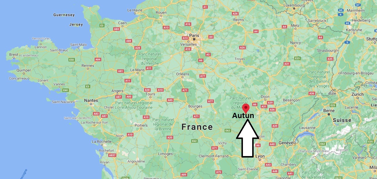 Dans quelle région se trouve Autun