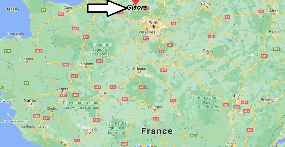 Dans quelle région se trouve Gisors