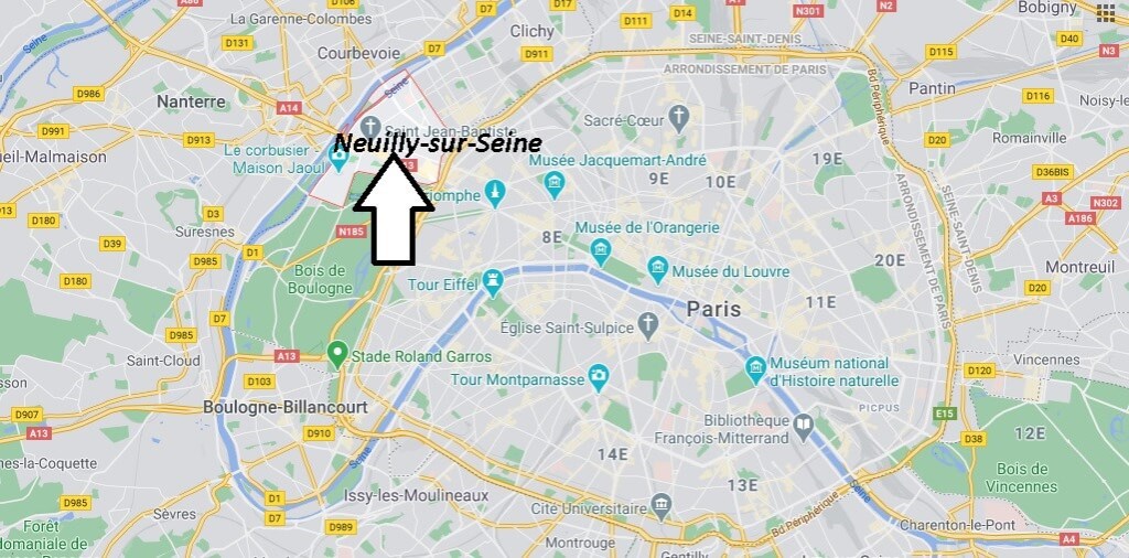 Dans quelle région se trouve Neuilly-sur-Seine