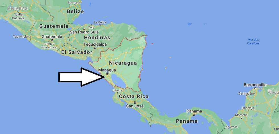 Où est situé Nicaragua