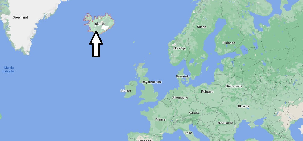 Où est situé l-Islande