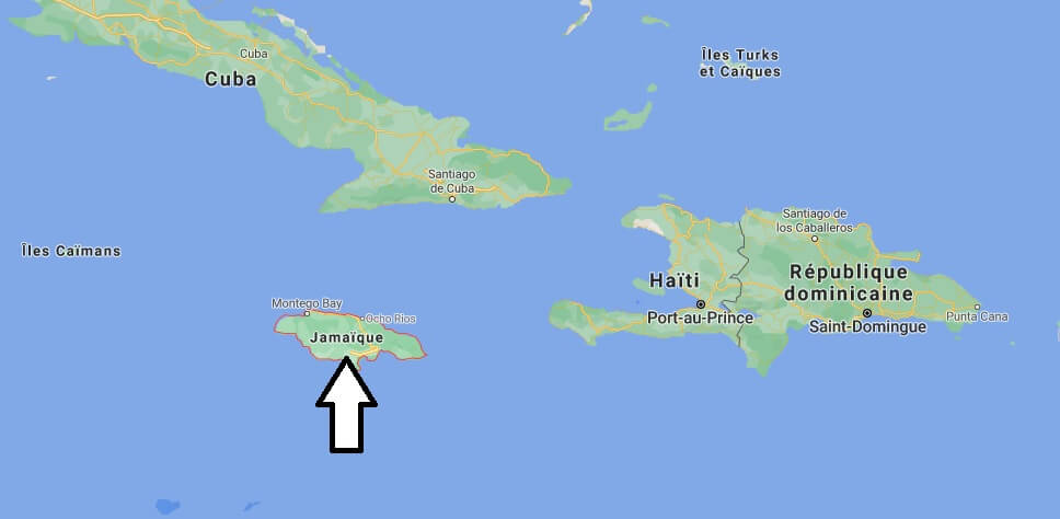 Où est situé la Jamaïque