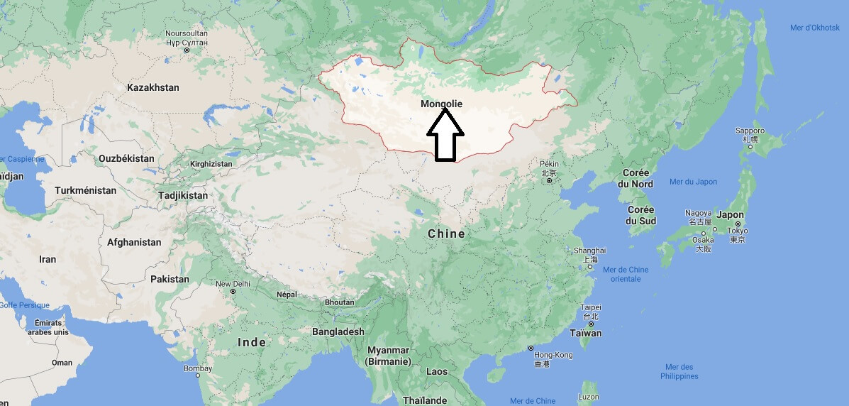 Où est situé la Mongolie