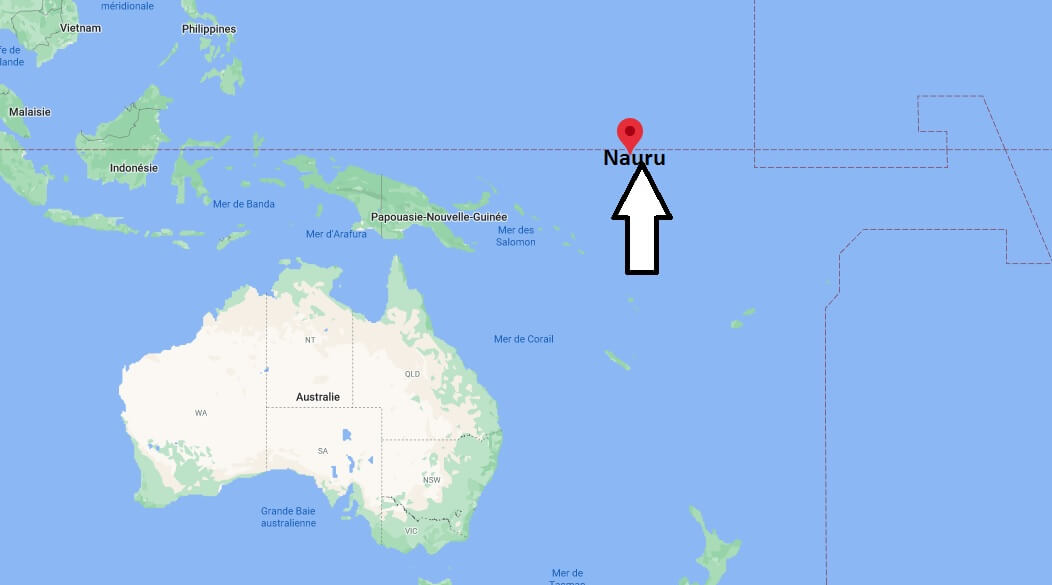 Où est situé la Nauru