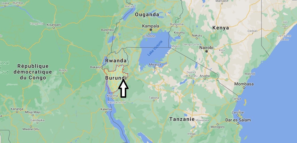 Où est situé le Burundi