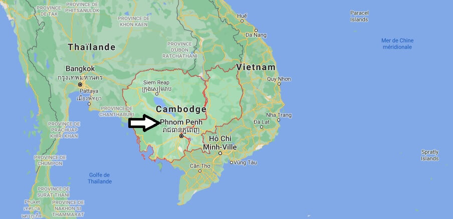 Où est situé le Cambodge