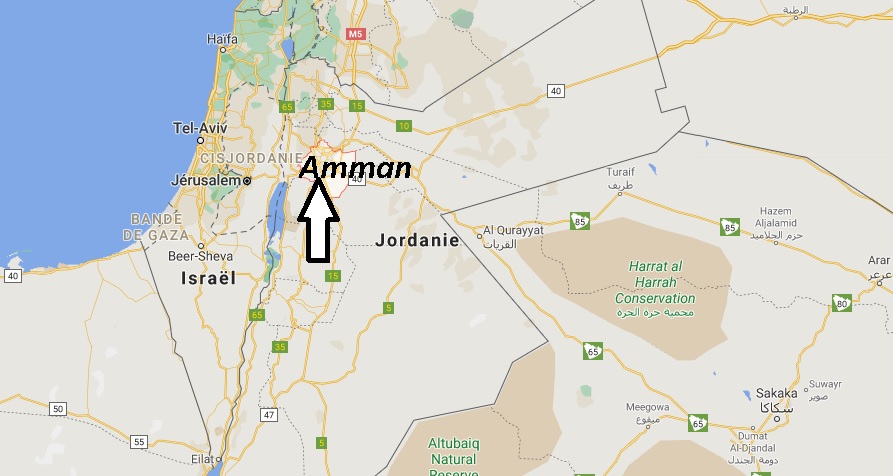 Où se situe Amman