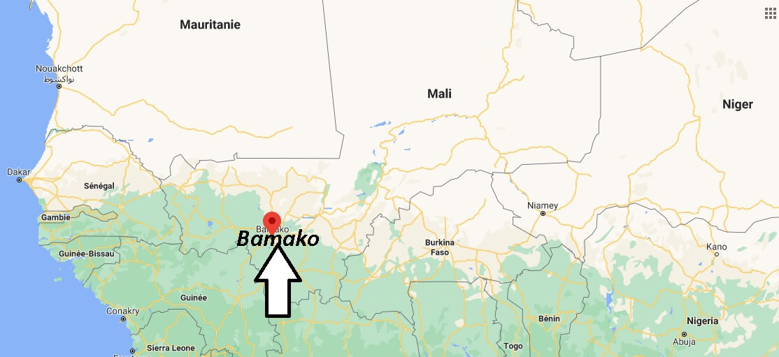 Où se situe Bamako