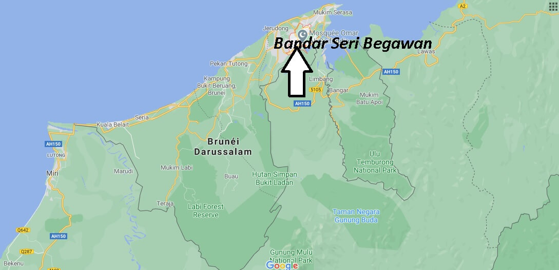 Où se situe Bandar Seri Begawan