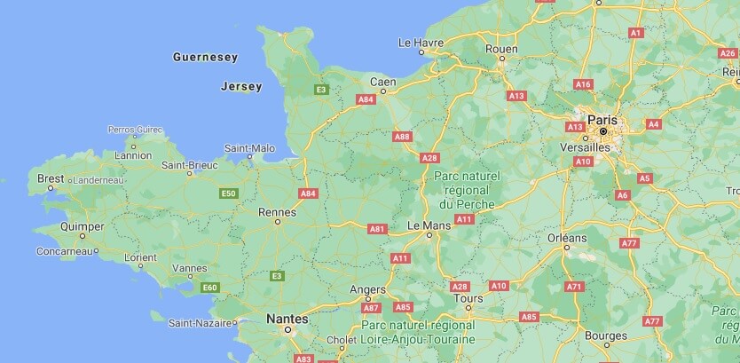 Où se situe Basse-Normandie
