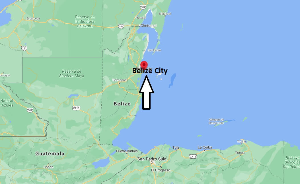 Où se situe Belize City