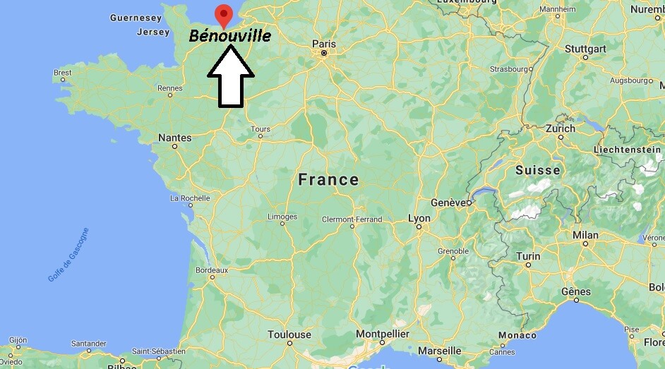 Où se situe Bénouville