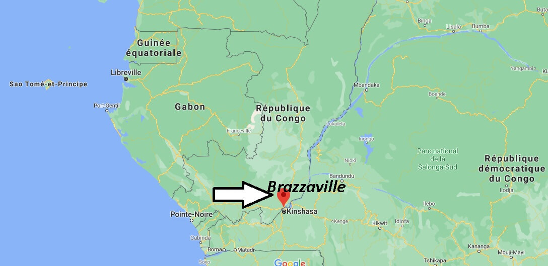 Où se situe Brazzaville