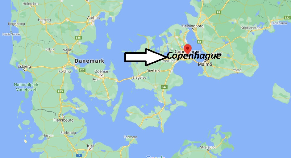 Où se situe Copenhague