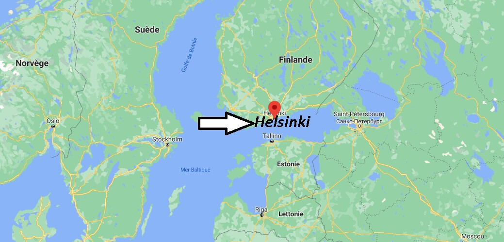 Où se situe Helsinki