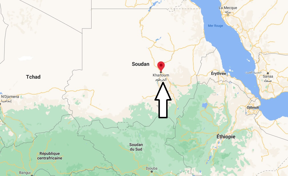 Où se situe Khartoum