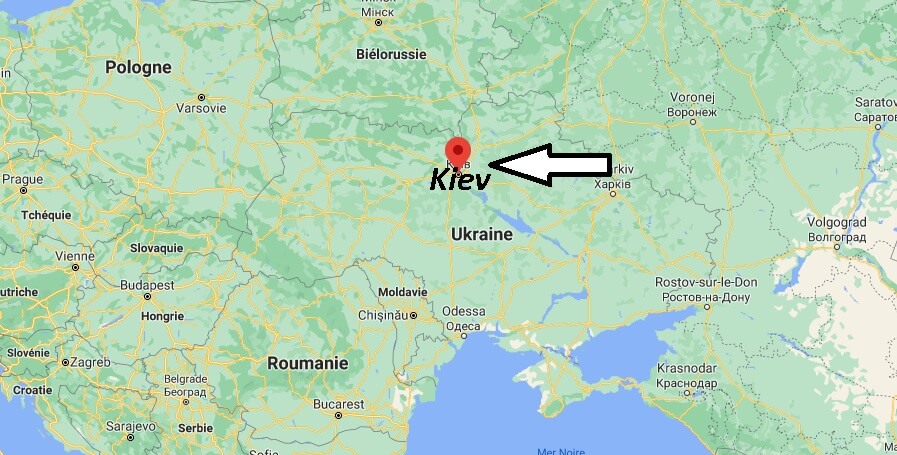 Où se situe Kiev