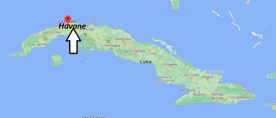 Où se situe La Havane