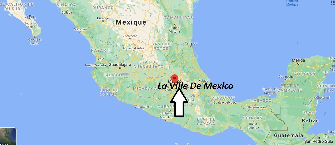 Où se situe La Ville De Mexico
