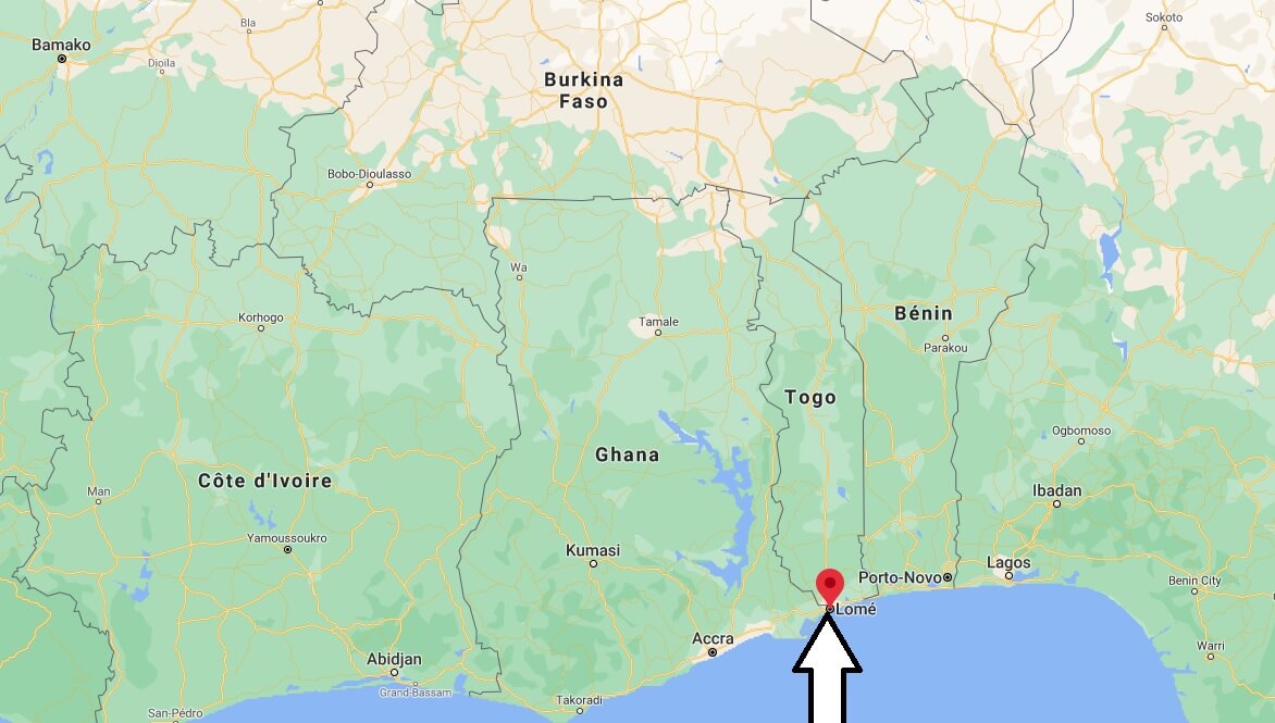 Où se situe Lomé