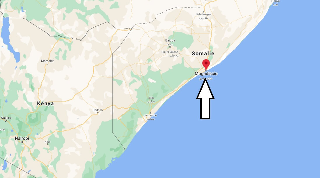 Où se situe Mogadiscio