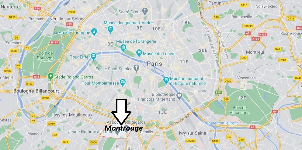 Où se situe Montrouge (Code postal 92120)