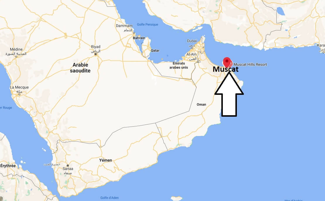 Où se situe Muscat