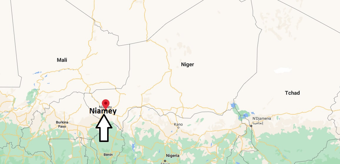 Où se situe Niamey