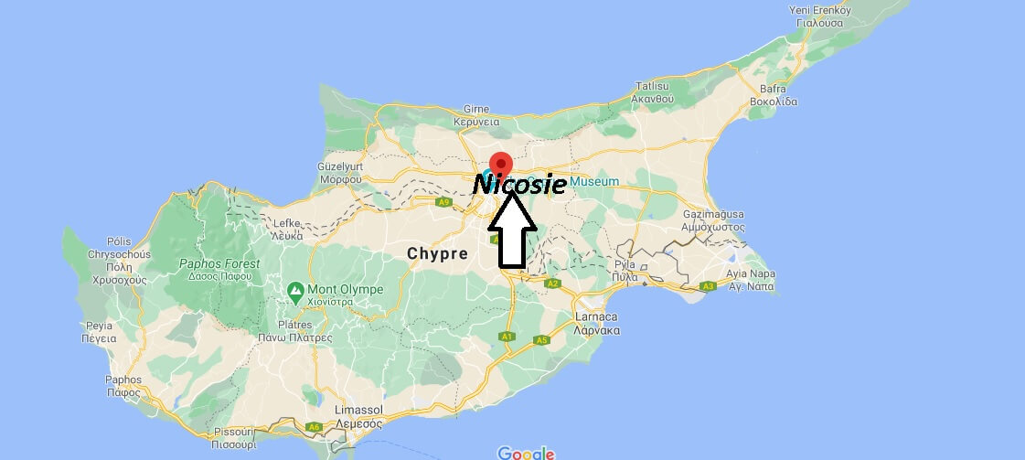 Où se situe Nicosie