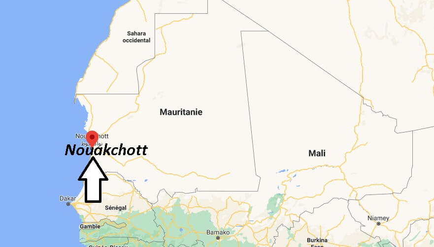 Où se situe Nouakchott