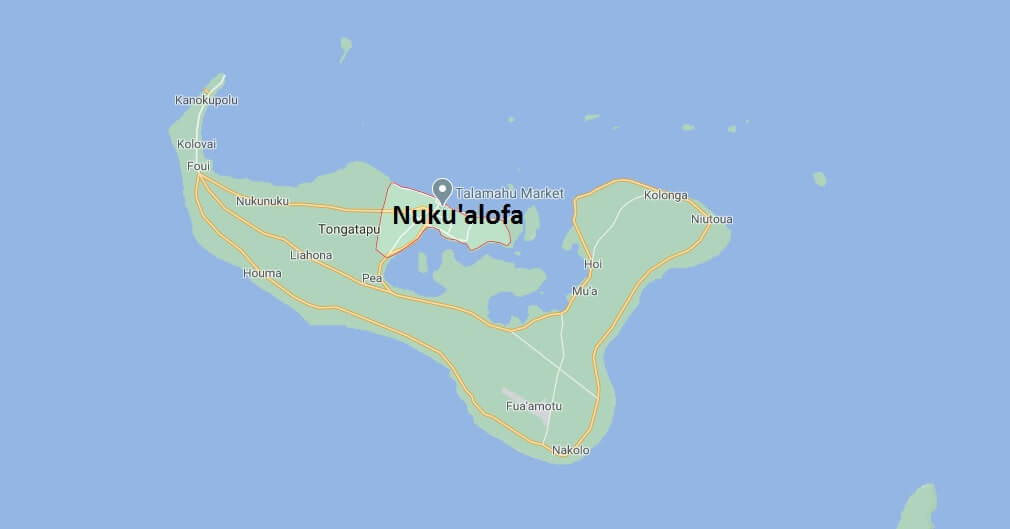 Où se situe Nukualofa