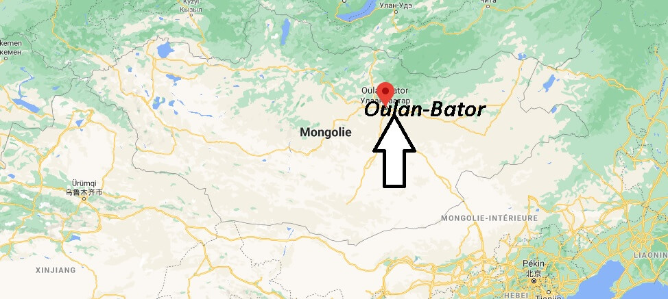Où se situe Oulan-Bator