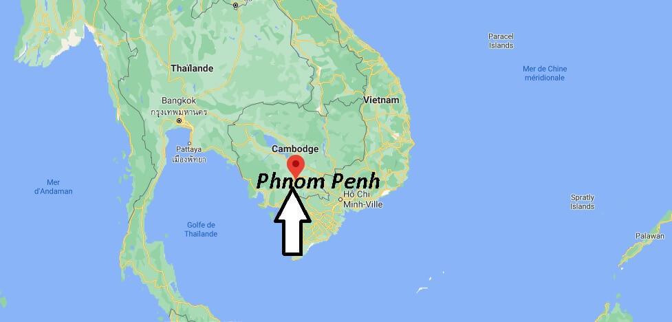 Où se situe Phnom Penh