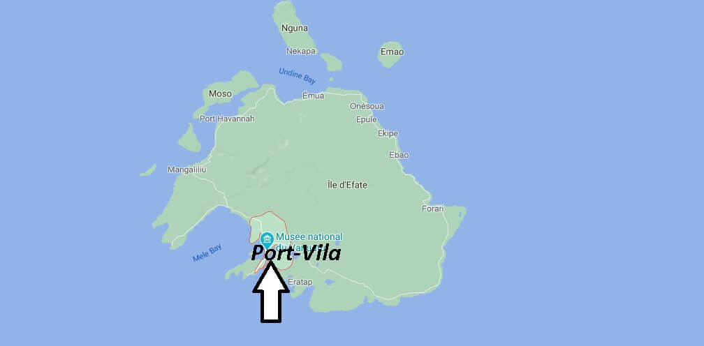 Où se situe Port-Vila