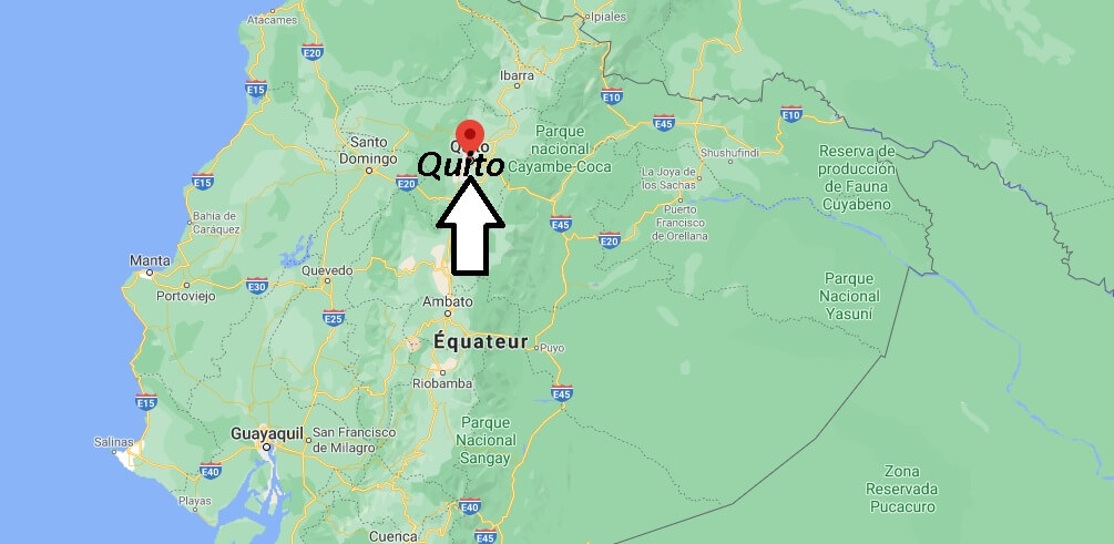 Où se situe Quito