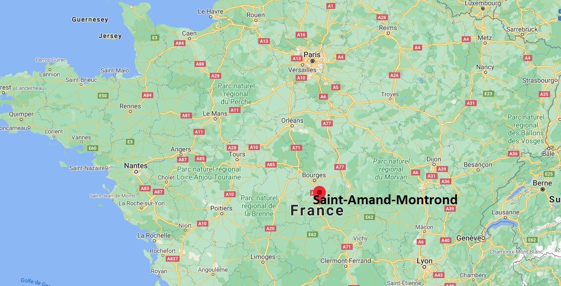 Où se situe Saint-Amand-Montrond (Code postal 18200)