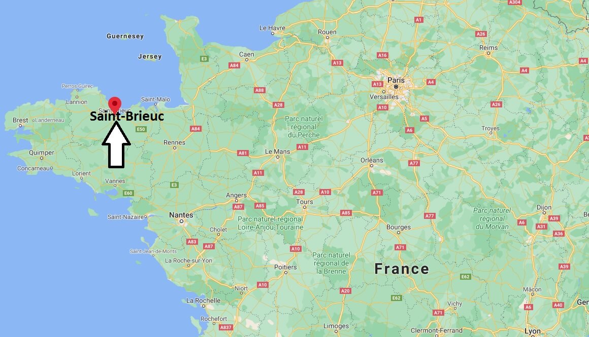 Où se situe Saint-Brieuc