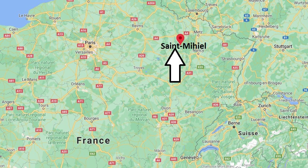 Où se situe Saint-Mihiel (Code postal 55300)
