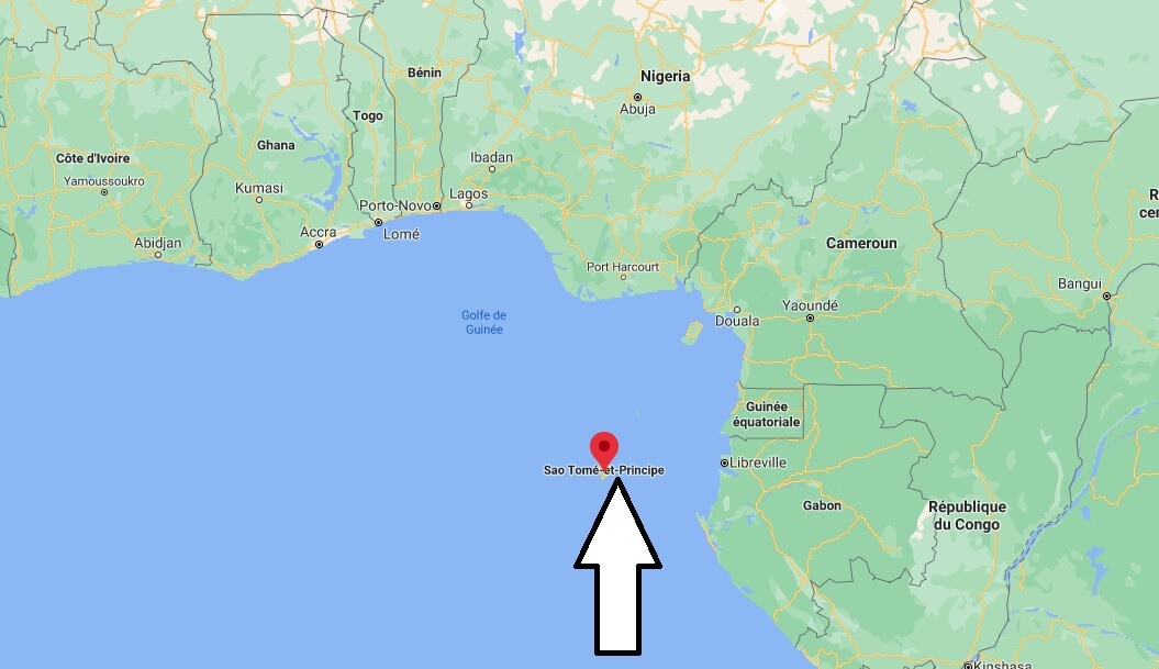 Où se situe Sao Tomé e Principe