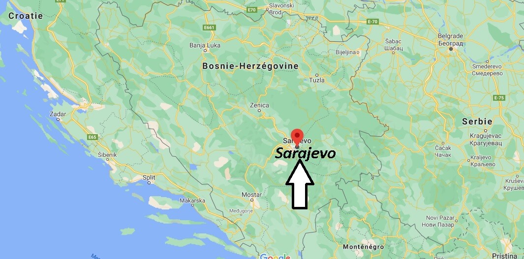 Où se situe Sarajevo