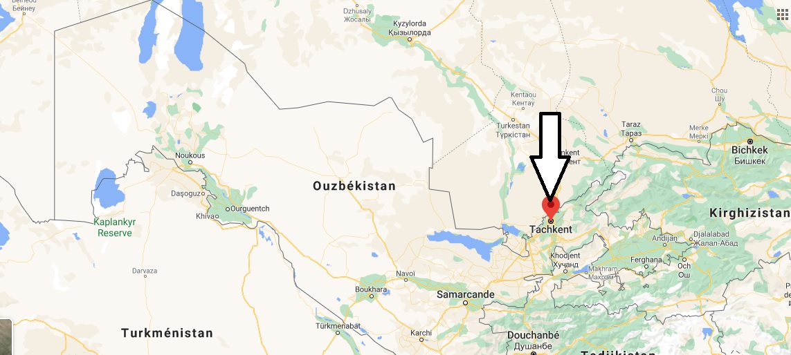 Où se situe Tachkent
