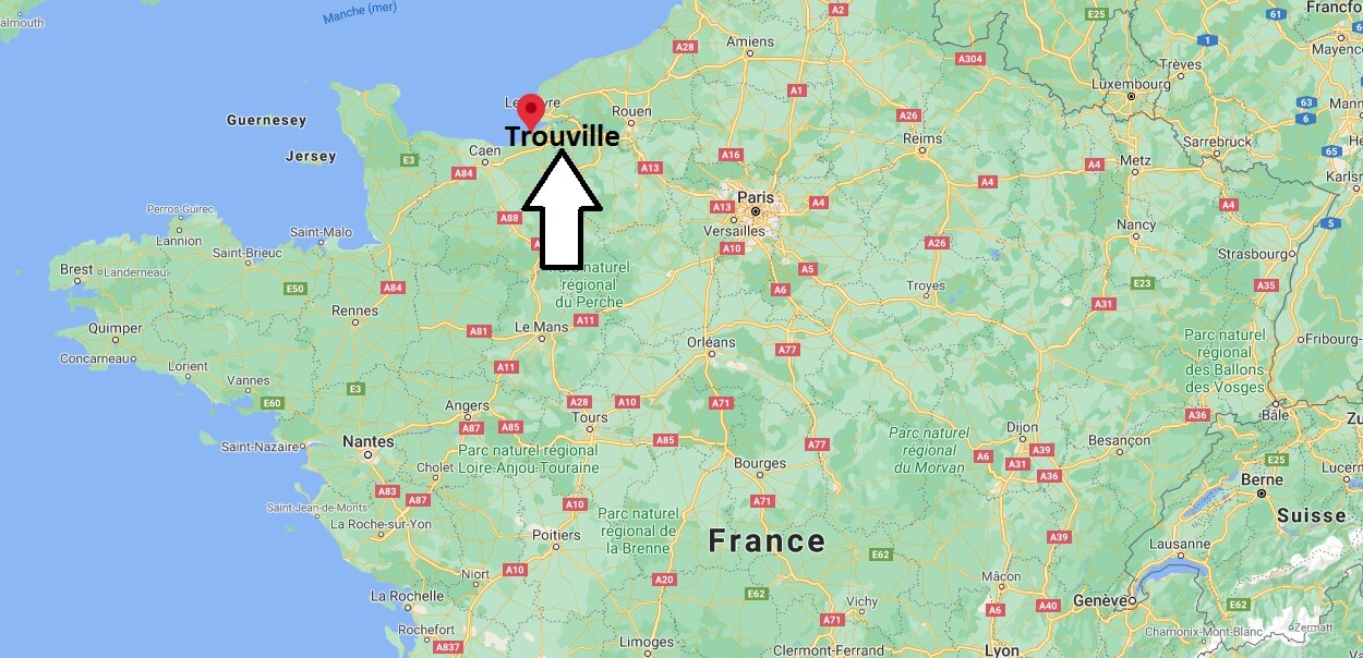 Où se situe Trouville