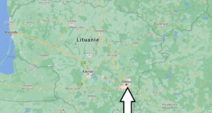 Où se situe Vilnius