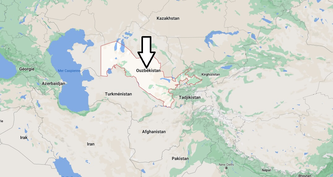 Où se situe l-Ouzbékistan