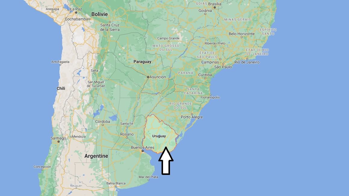 Où se situe l-Uruguay