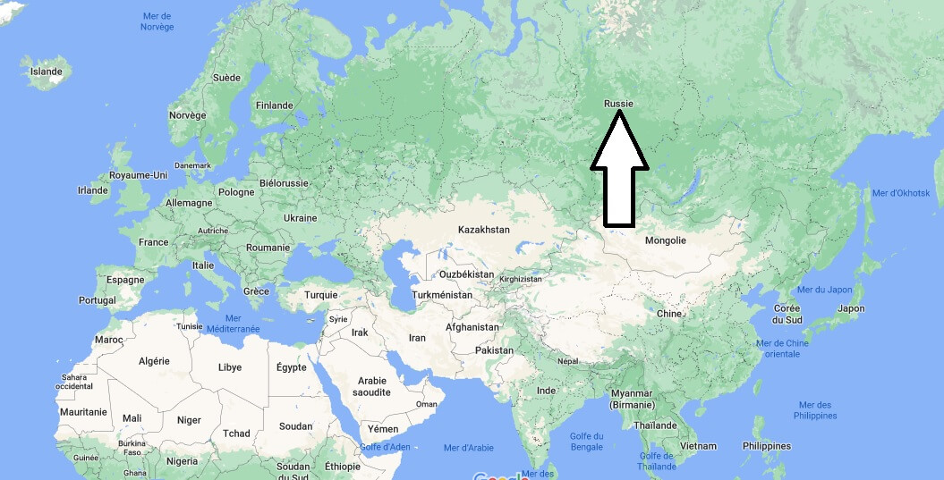 Où se situe la Russie