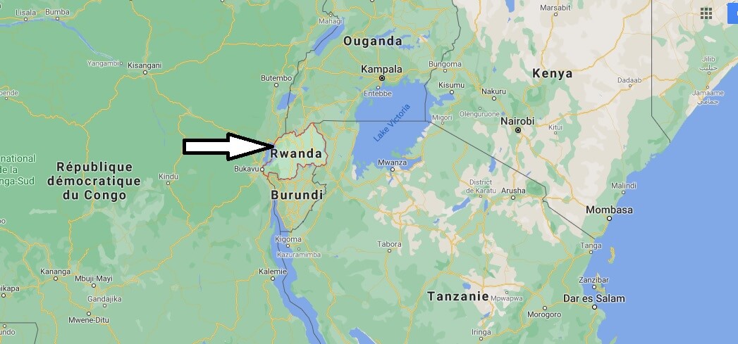 Où se situe le Rwanda