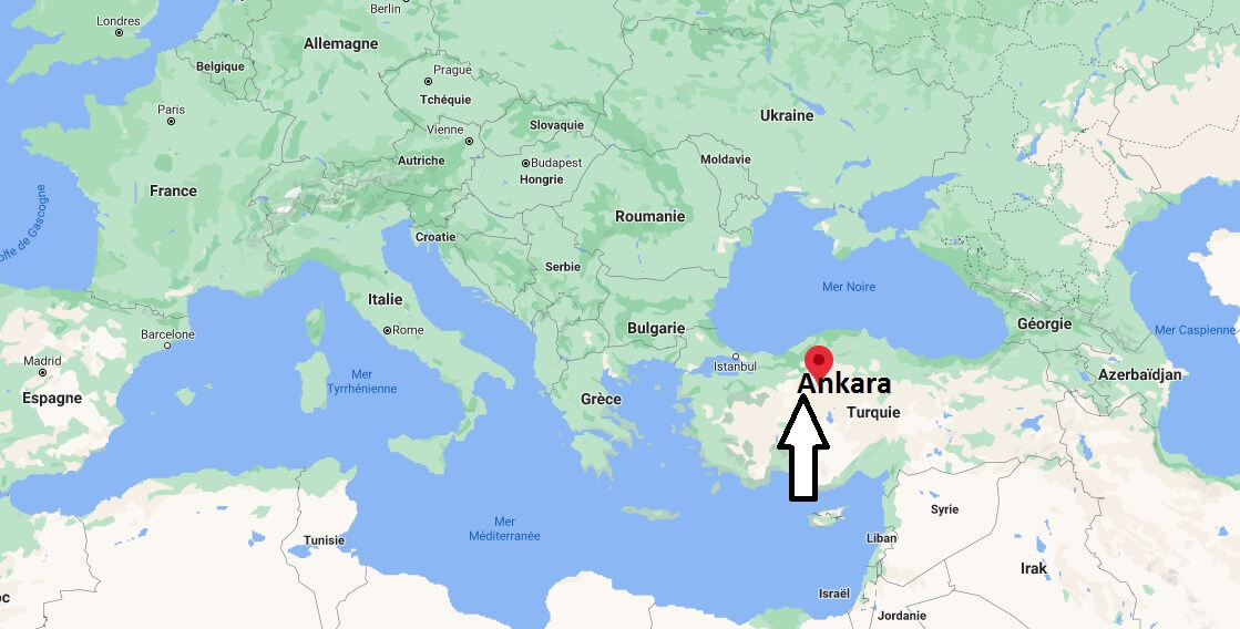 Où se trouve Ankara